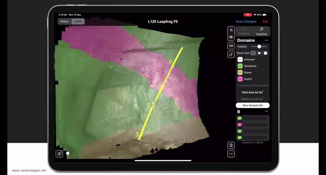 3D is key: 3D mapping and modelling with Rock Mapper and Leapfrog