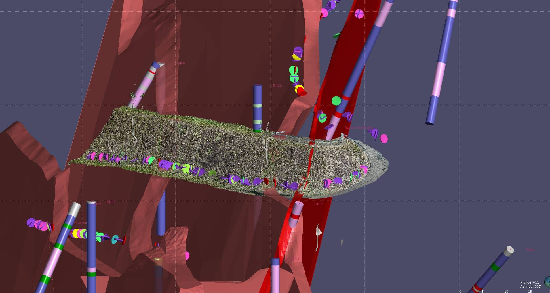  Digital engineering geological model analysis