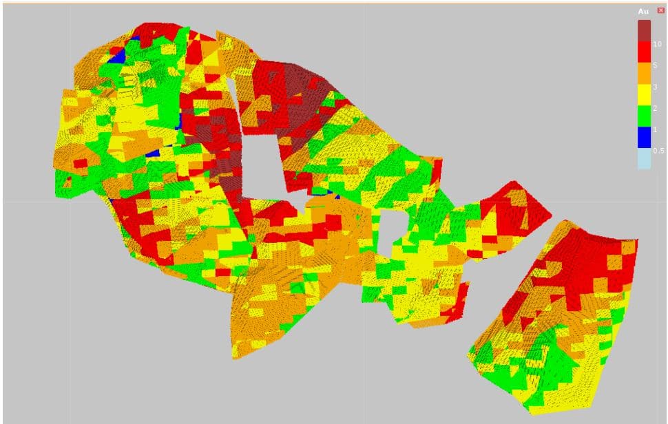 Comparing Resource Estimation in Leapfrog Edge to Datamine