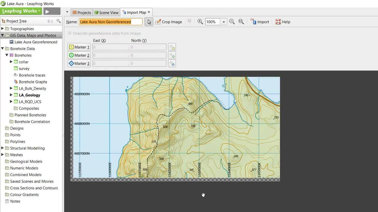 Importing and Georeferencing Maps and Images