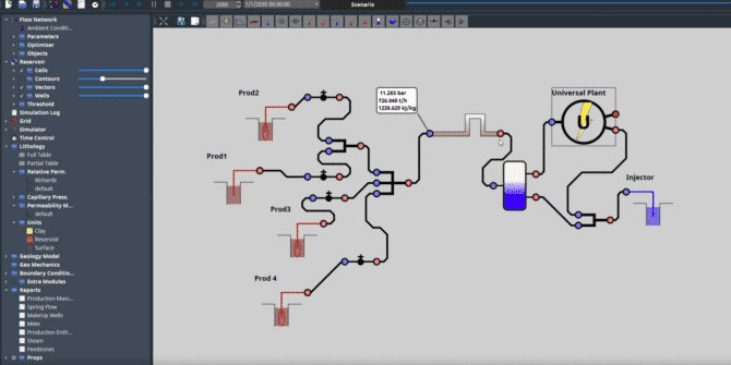 Screenshot of Volsung Geothermal Surface Network