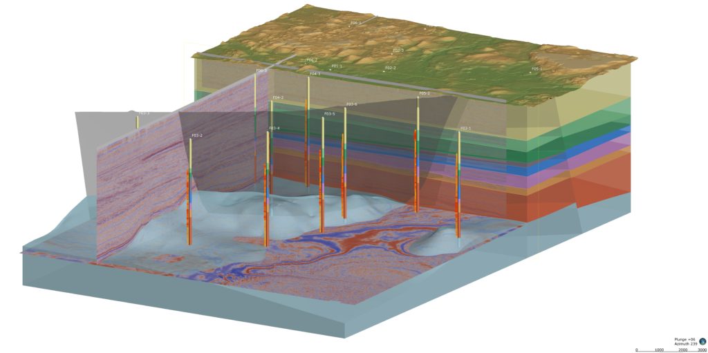 Visualise Seismic Data In 3D With Leapfrog Energy 2021.1 - Whats New