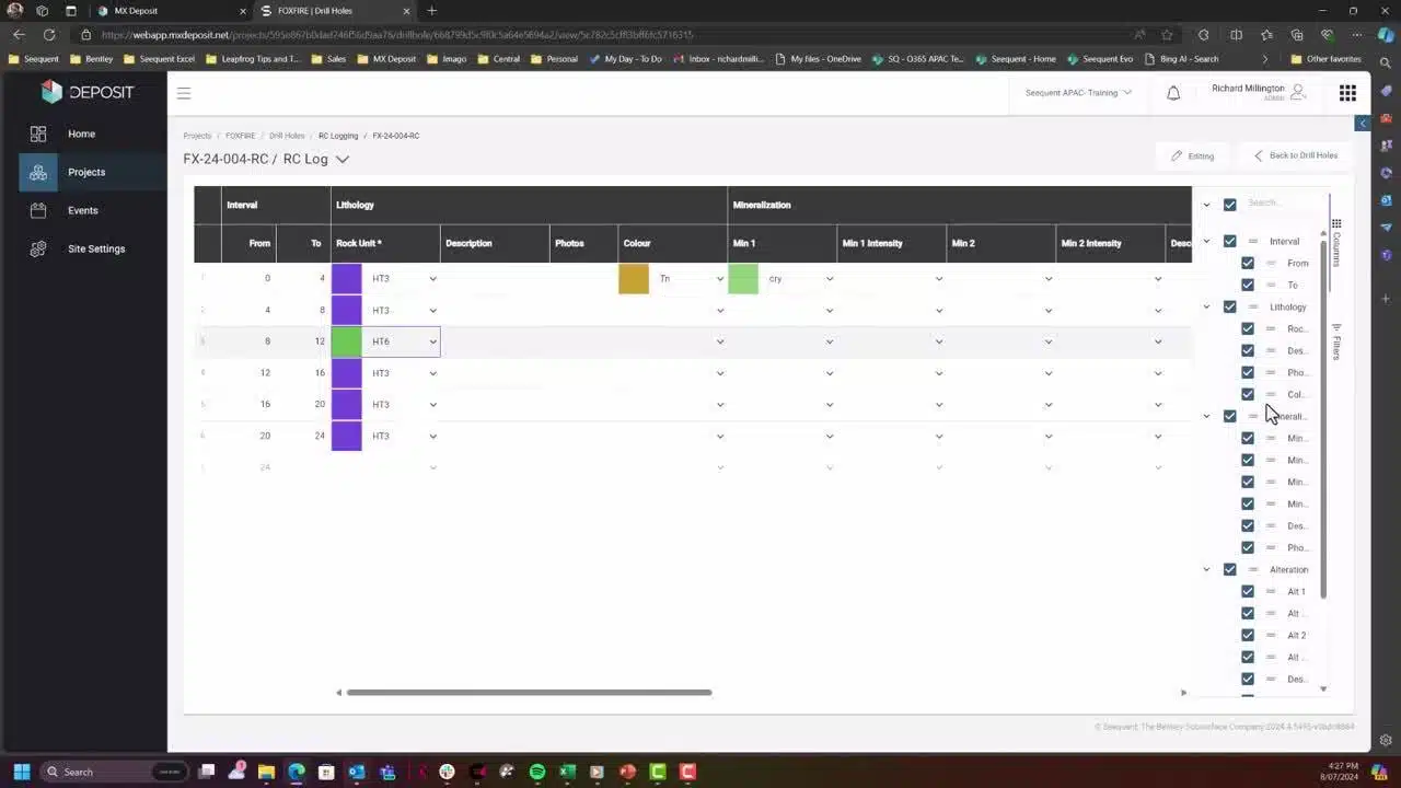 MX Deposit: Elevating Data Management for Geologists